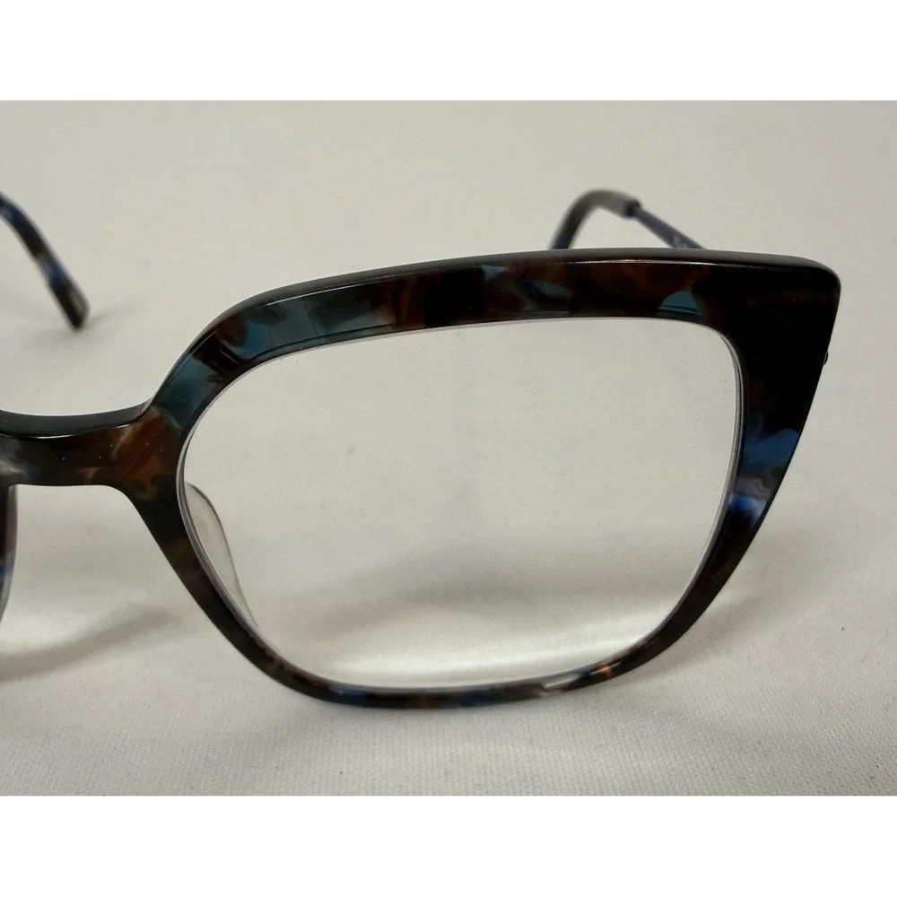 Kliik Denmark 709 S401 Blue Tortoise Eyeglasses Frames 48-17-140 Womens